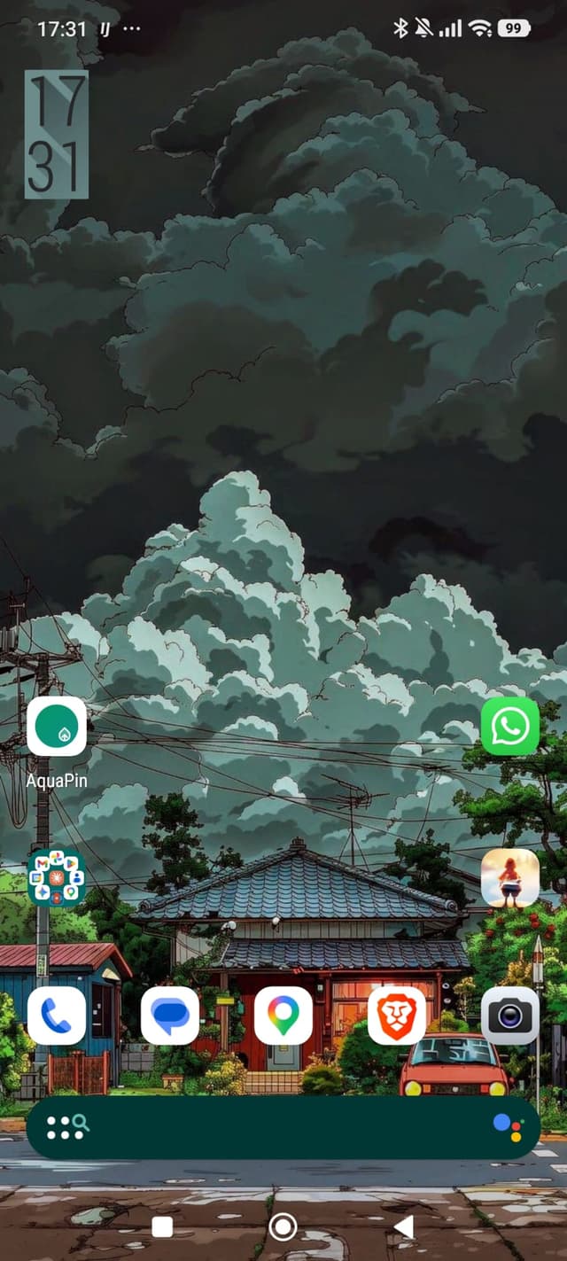 Icono de AquaPin en la pantalla de inicio del móvil